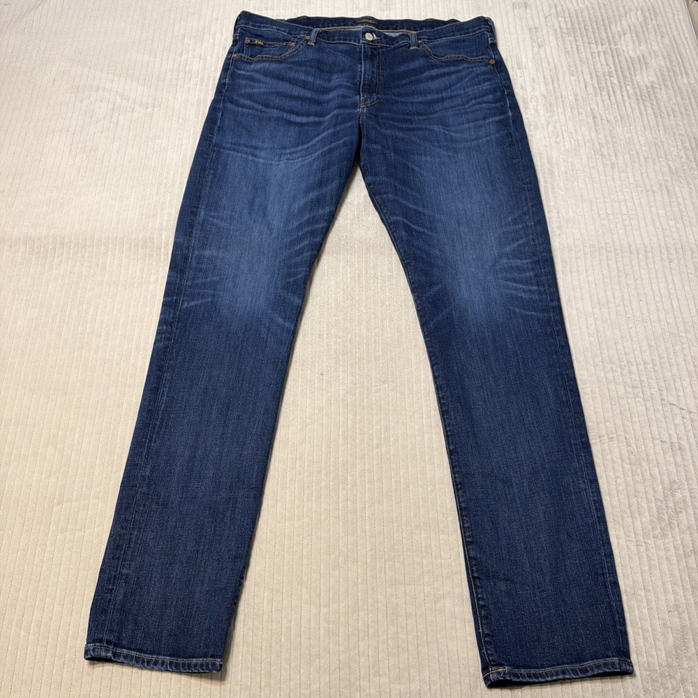 Polo Ralph Lauren Parkside Active Taper Jeans Men's Size 40x38 Blue Denim Pants